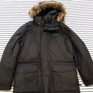 Eddie Bauer Superior Down Parka Black Large
